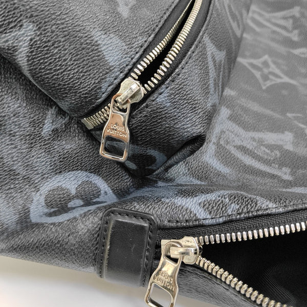 DISCOVERY PM Monogram Coated Canvas Black