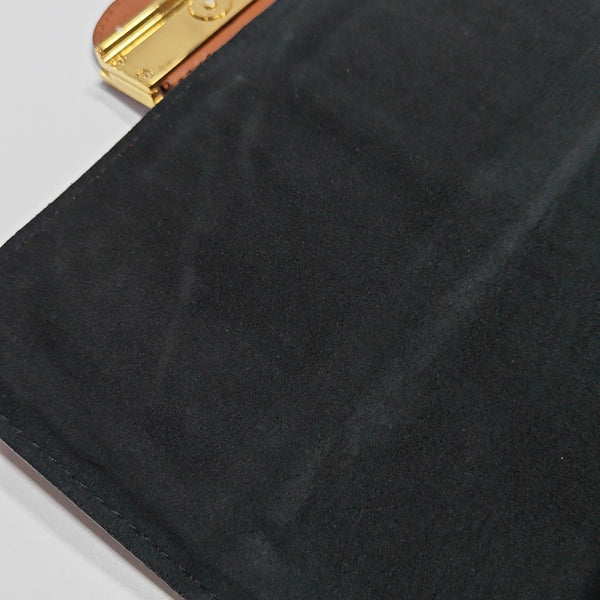 DAUPHINE MM Monogram Coated Canvas Brown