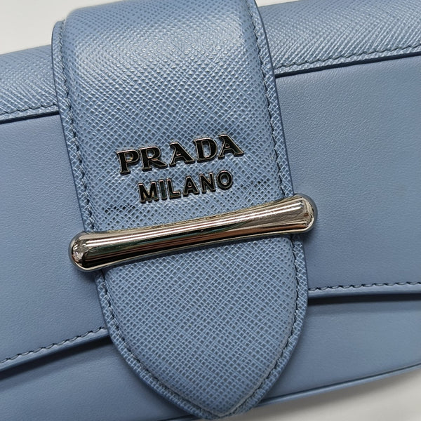 Sidonie Mini Saffiano Calfskin Blue