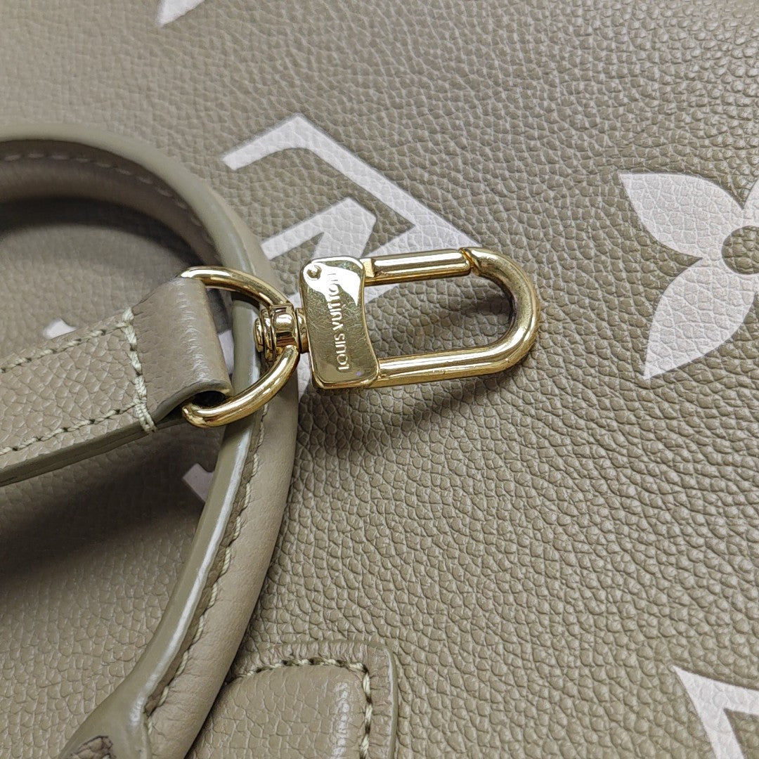 ONTHEGO PM Monogram Calfskin Green