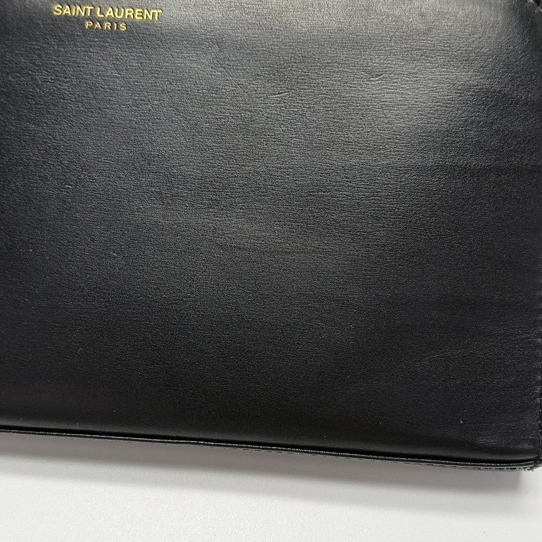 Calfskin Wallet Black