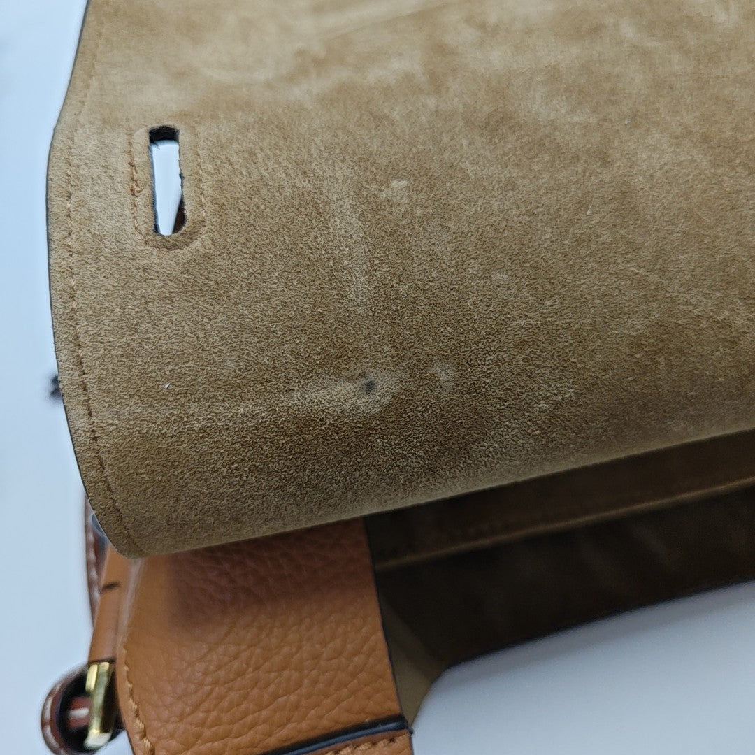 Gate Small Calfskin Brown