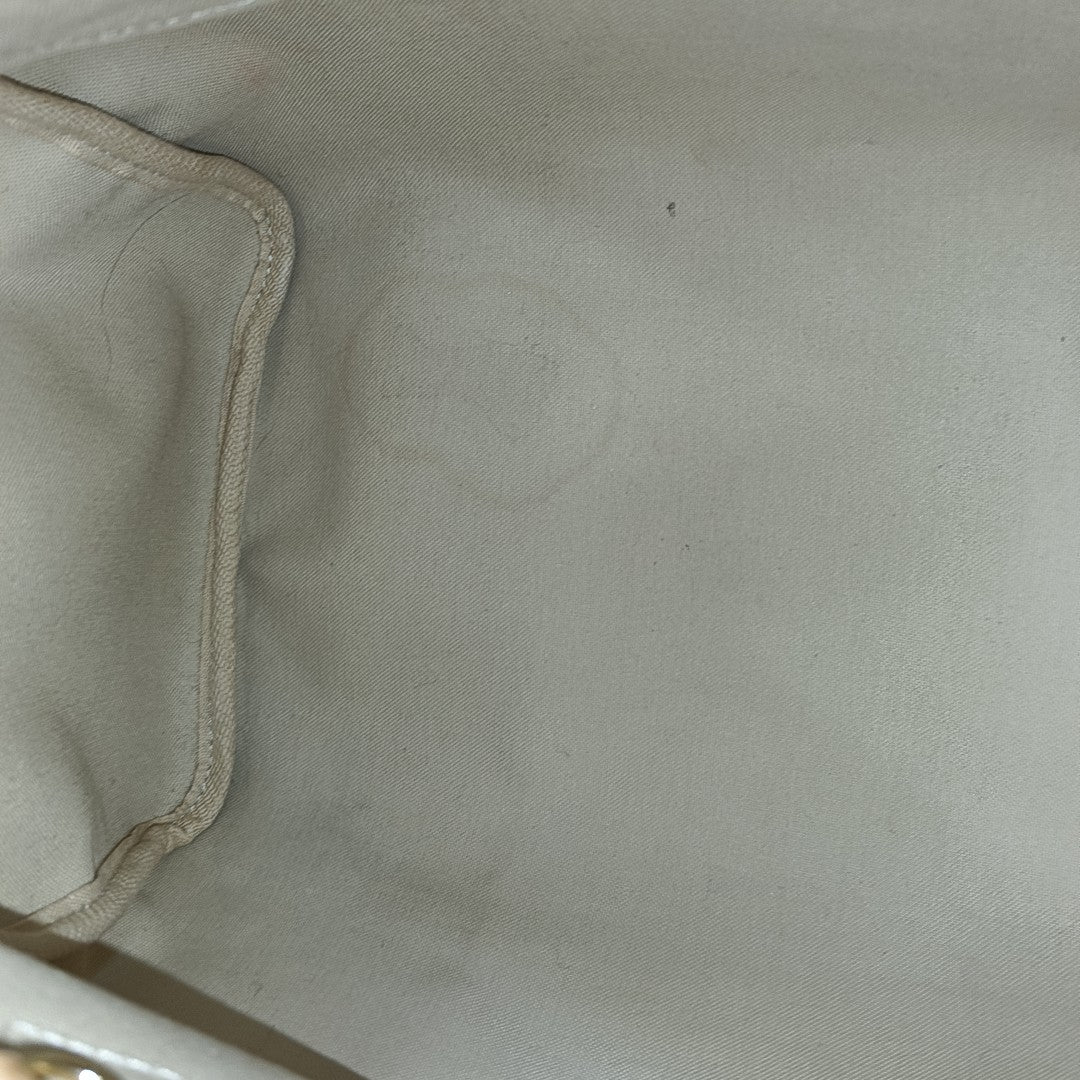 SPEEDY 30 Damier Azur Coated Canvas White