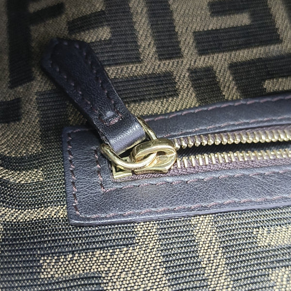Baguette Medium Canvas Brown