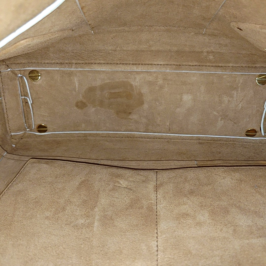 Arco Small Calfskin White