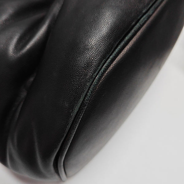 Leather Backpack Black