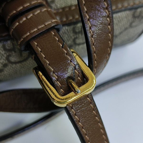 Horsebit 1955 Mini Coated Canvas Beige