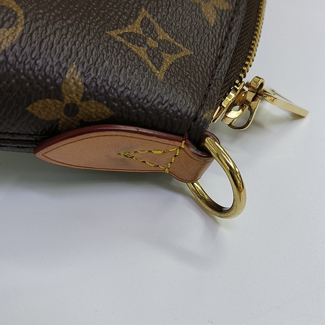 BOETIE MM Monogram Coated Canvas Brown