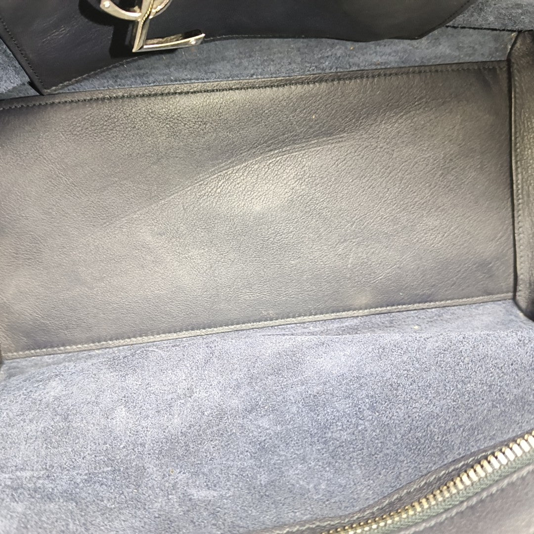 DOWNTOWN CABAS Calfskin Blue