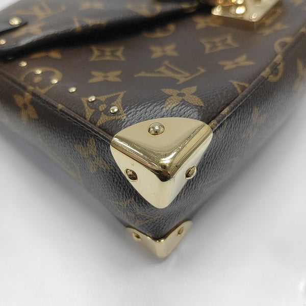 TRUNKIE Monogram Coated Canvas Brown