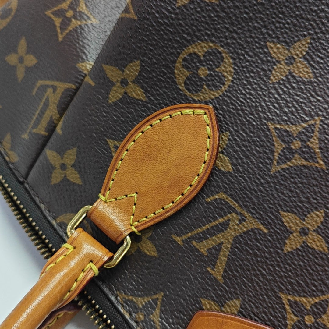 TURENNE GM Monogram Coated Canvas Brown