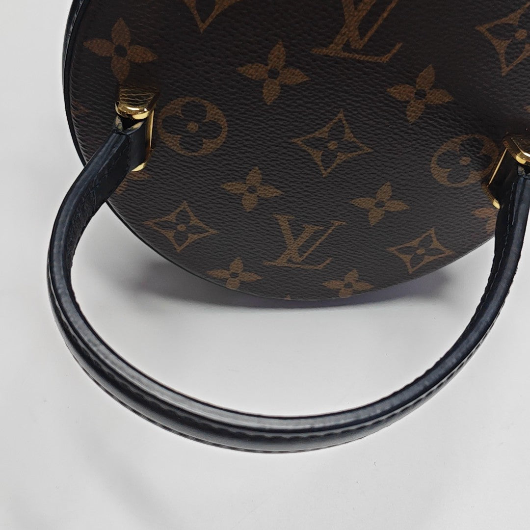 CANNES PM Monogram Coated Canvas Brown