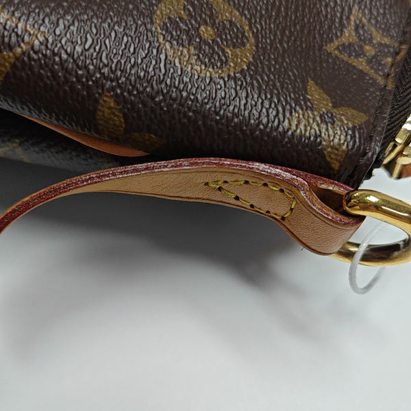 TURENNE Monogram Coated Canvas Brown