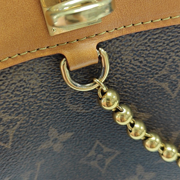 STEAMER Monogram Coated Canvas Brown