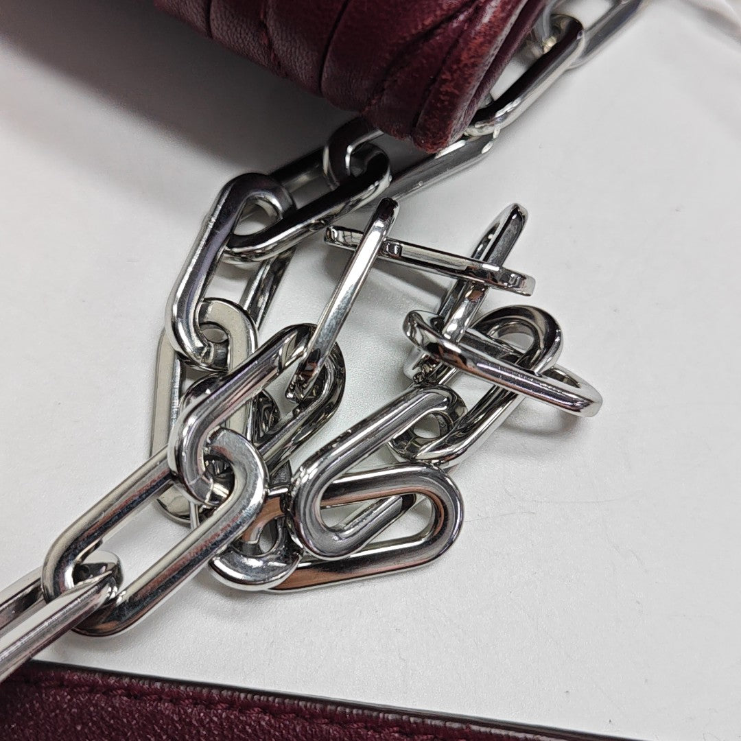 Crystal Quilted Lambskin Red