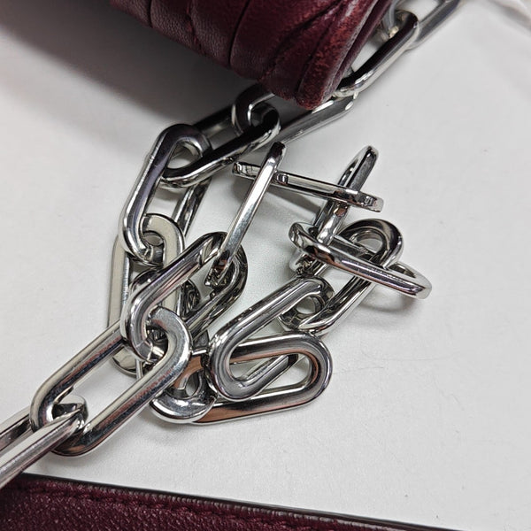 Crystal Quilted Lambskin Red