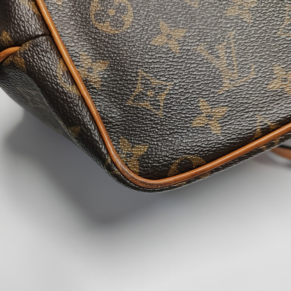 PALERMO PM Monogram Coated Canvas Brown