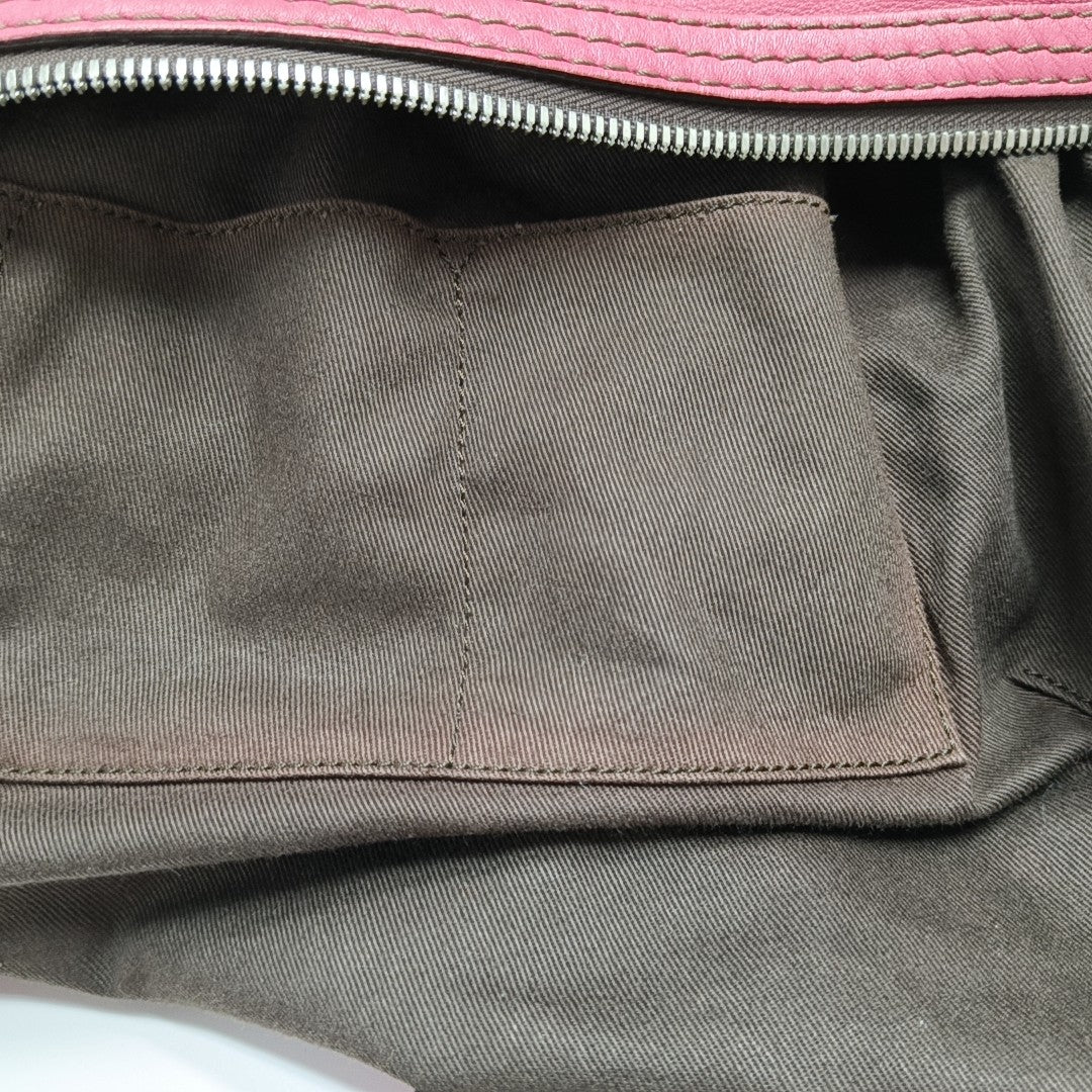 Calfskin Shoulder Bag Red