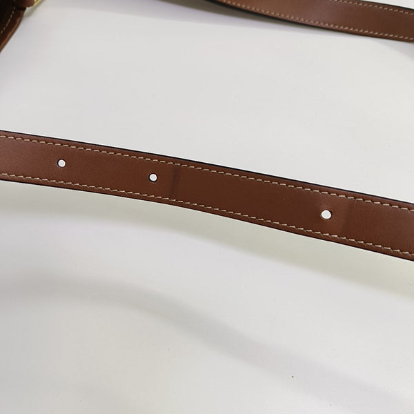 TRIOMPHE CANVAS Small Coated Canvas Brown