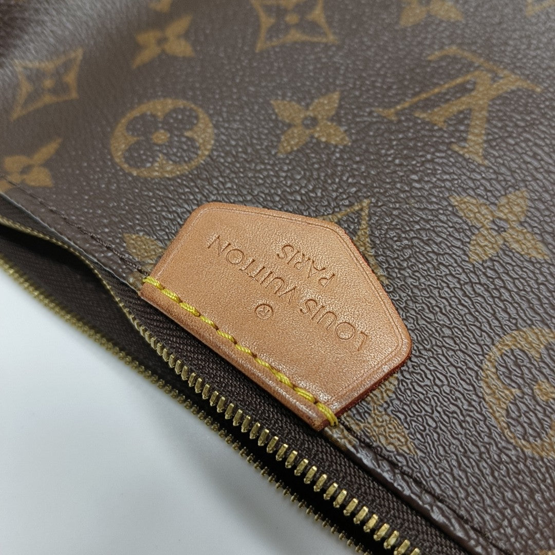 MULTI Monogram Coated Canvas Brown