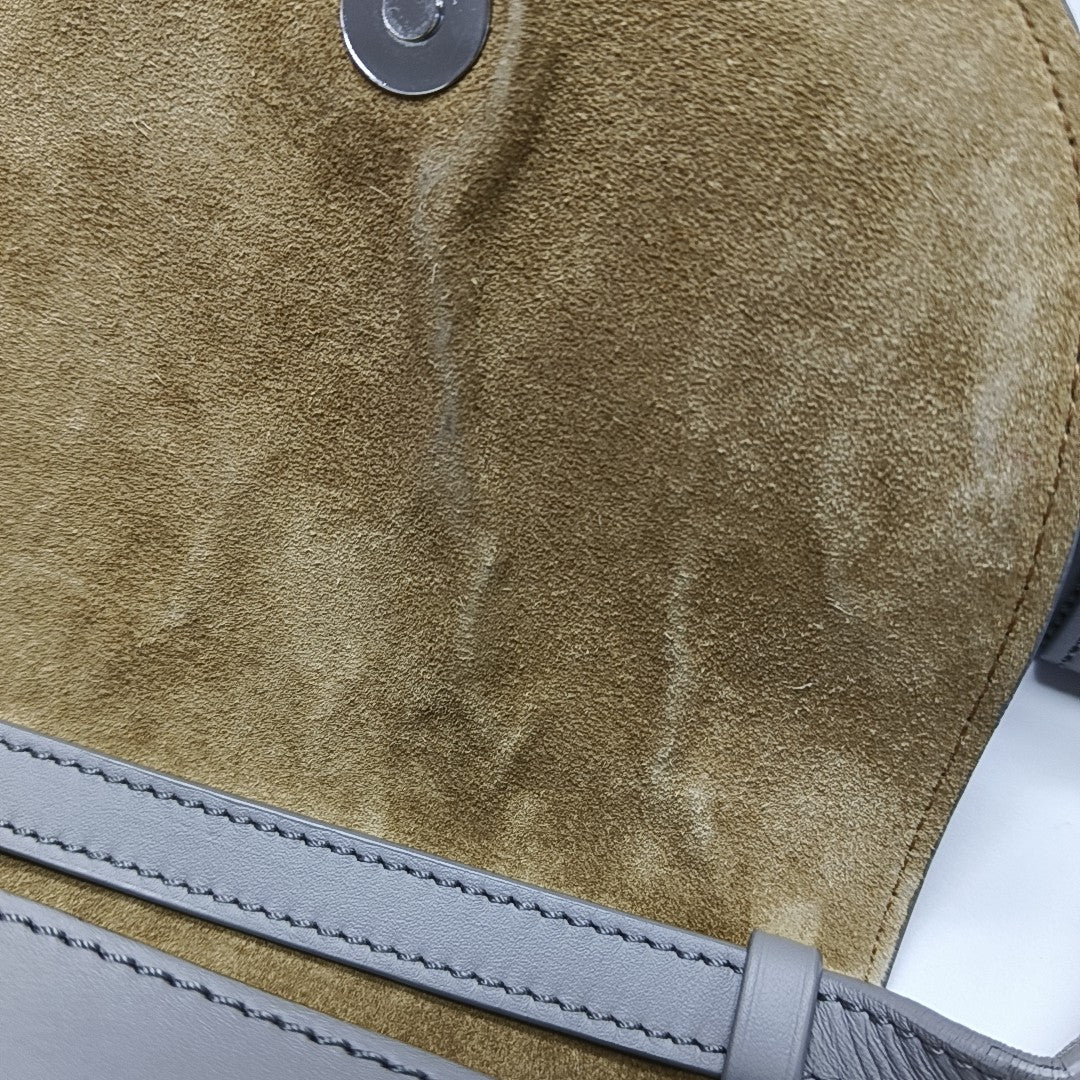 Gate Mini Calfskin Gray