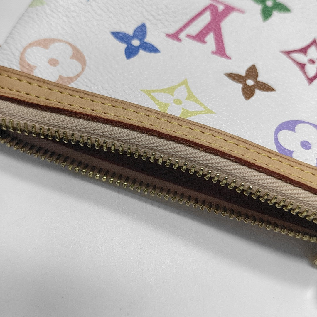 LV × TM VINTAGE MILLA Monogram Coated Canvas White