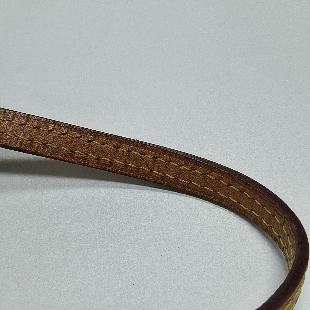 SPEEDY Nano Monogram Coated Canvas Brown