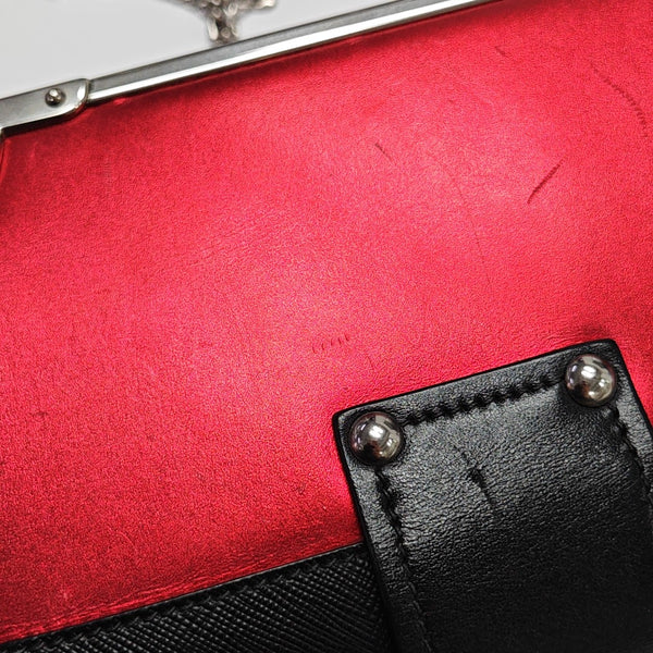 Cahier Saffiano Calfskin Red