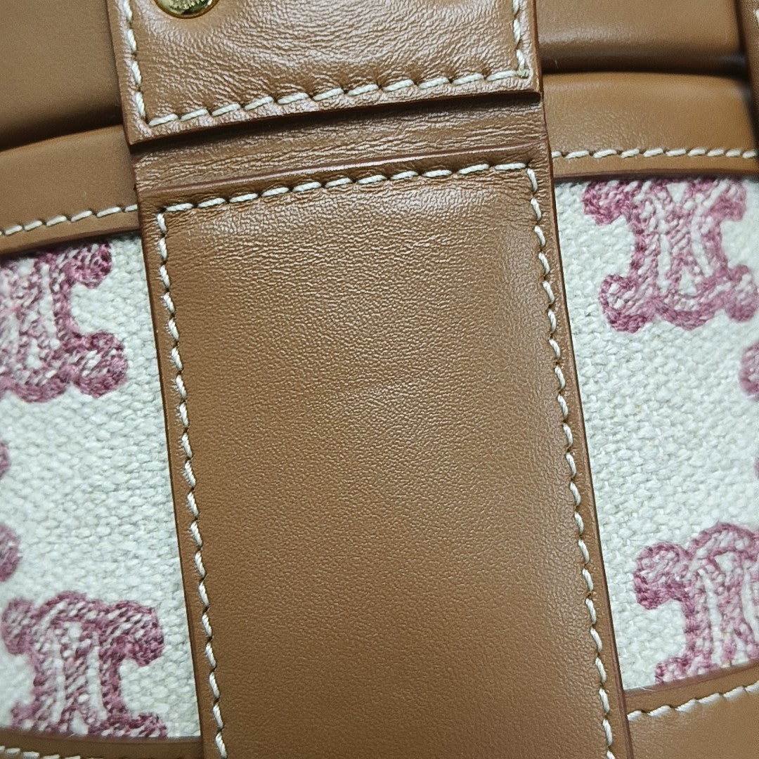 TRIOMPHE Small Fabric Brown