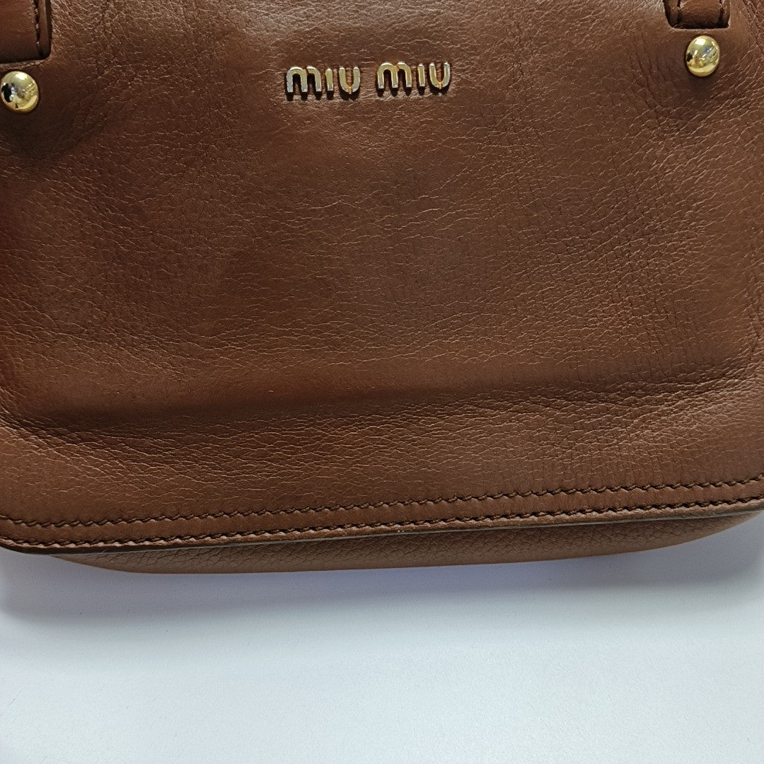 Bow Calfskin Brown