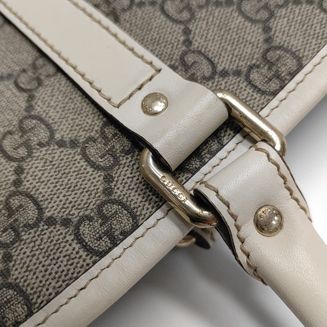 Microguccissima Monogram Coated Canvas Black