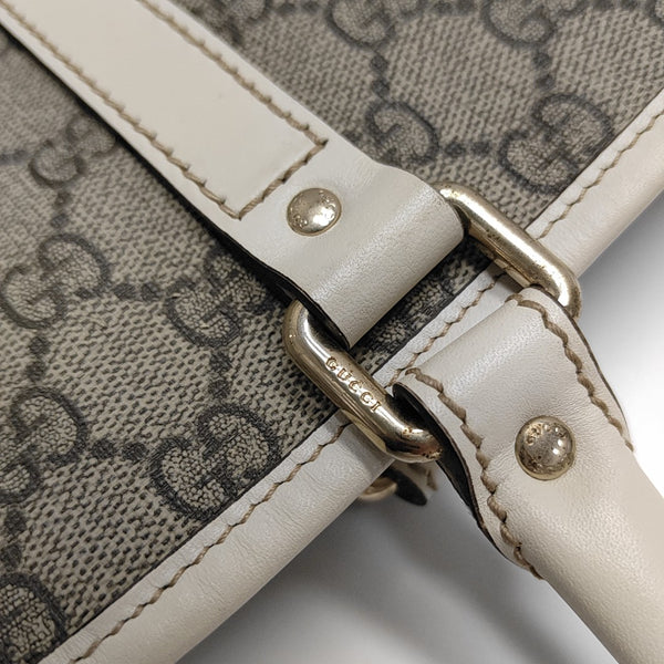 Microguccissima Monogram Coated Canvas Black