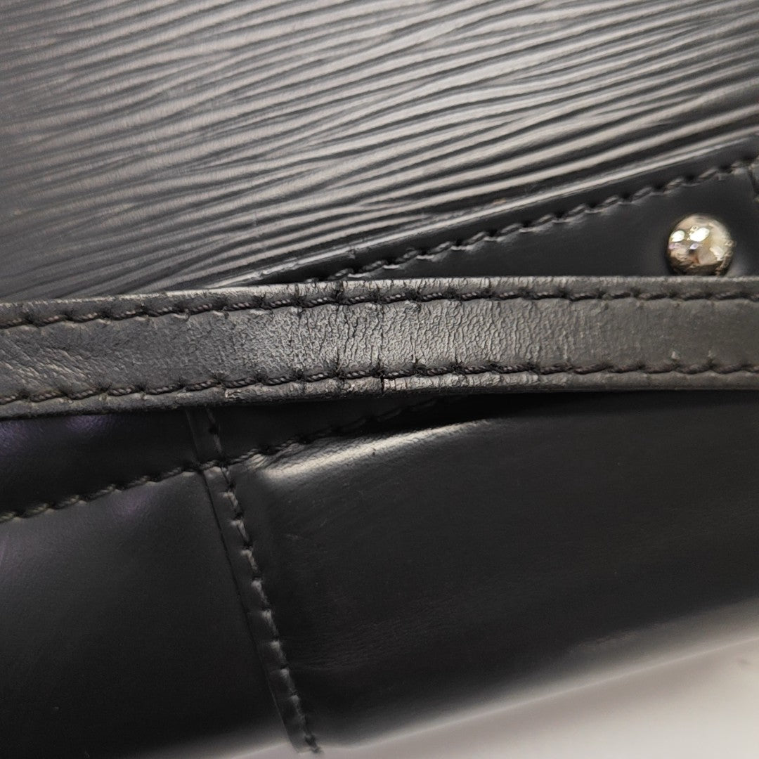 POCHETTE MONTAIGNE Epi Black