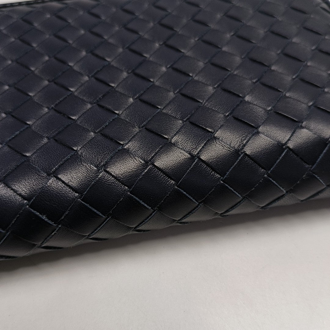 Calfskin Wallet Blue