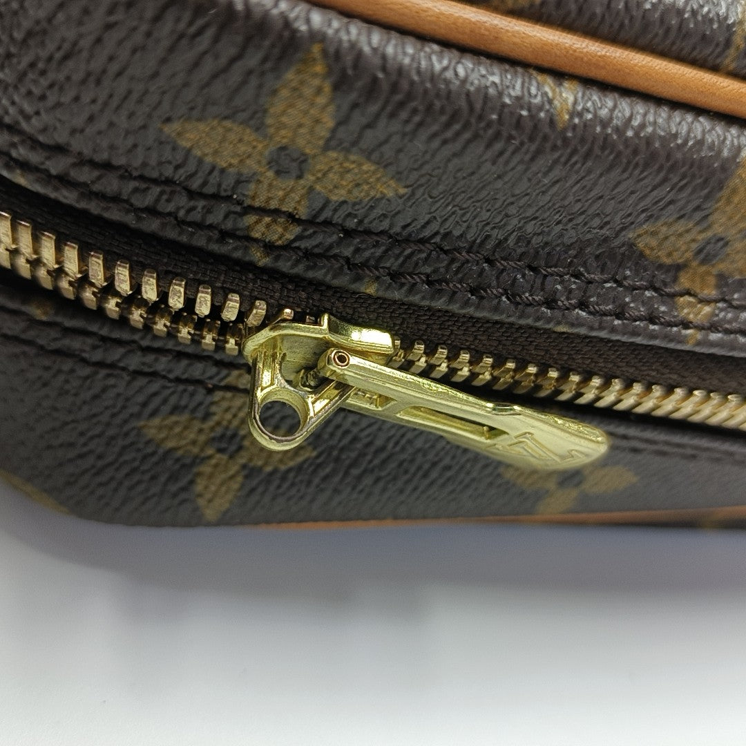 PORTE-DOCUMENTS PM Monogram Coated Canvas Brown