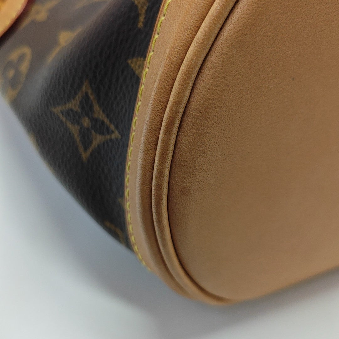 DUFFLE Monogram Coated Canvas Brown