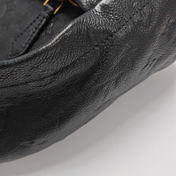 SORBONNE Monogram Calfskin Black
