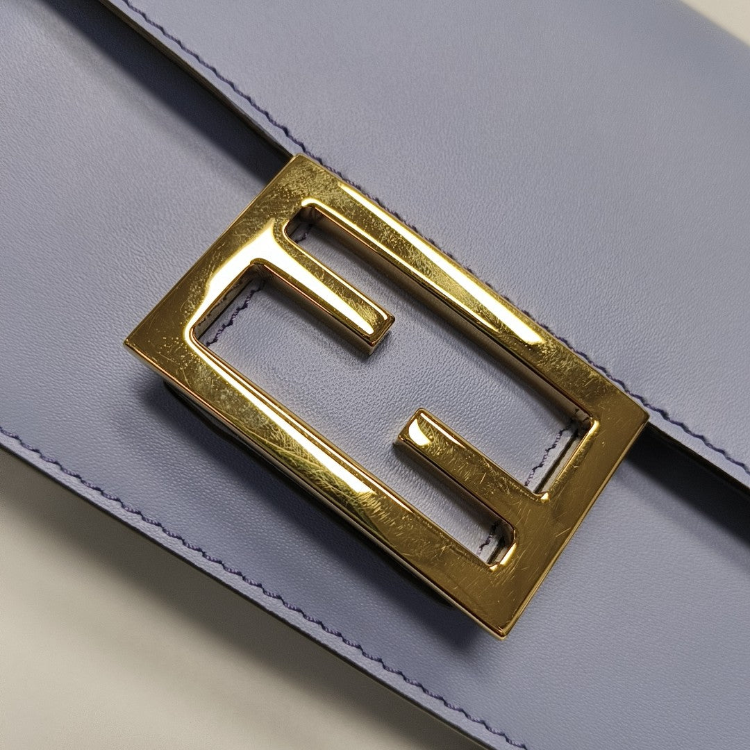 Double F Calfskin Blue
