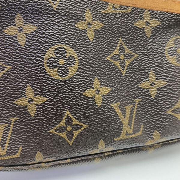 ACCESSOIRES Monogram Coated Canvas Brown