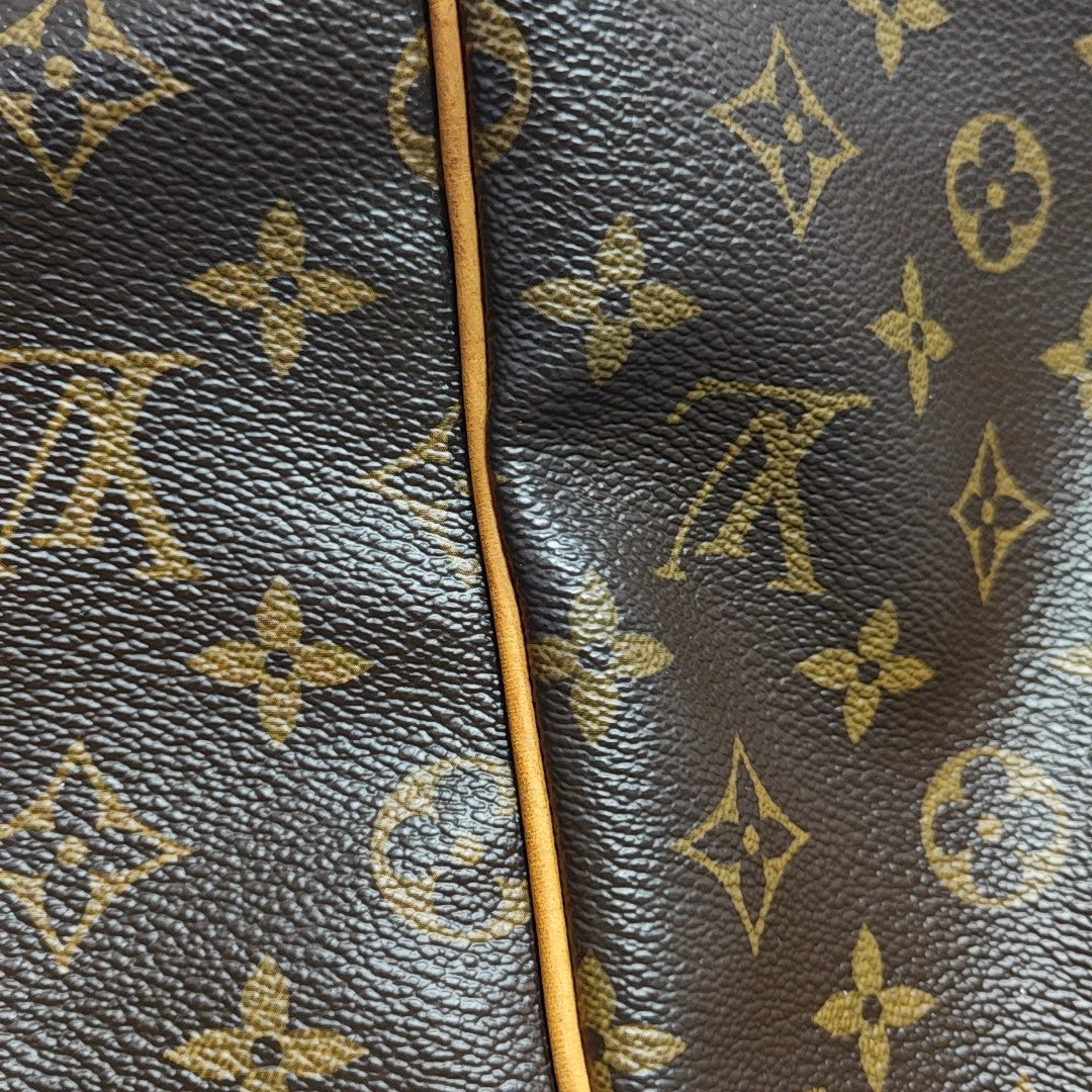 TOTALLY MM Monogram Coated Canvas Brown