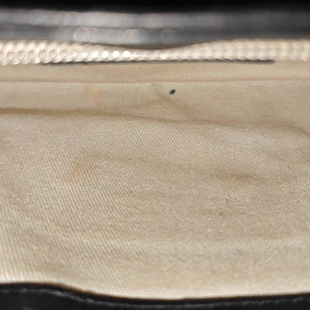 Calfskin Shoulder Bag Black