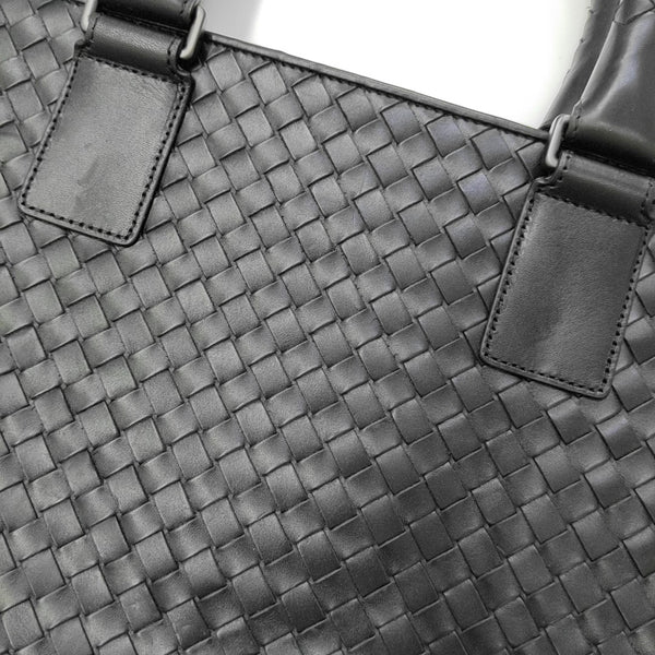 Calfskin Top Handle Bag Black