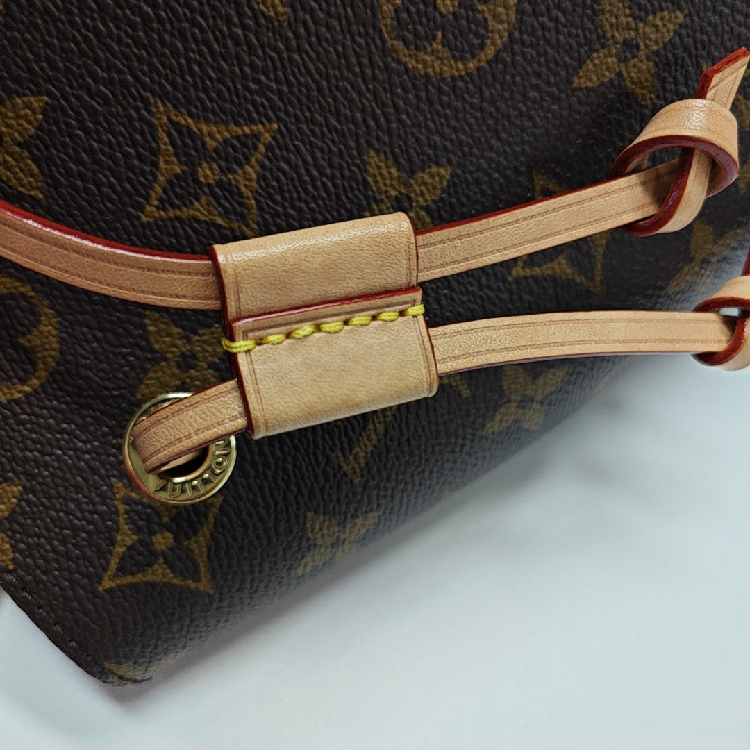 NÉONOÉ BB Monogram Coated Canvas Brown