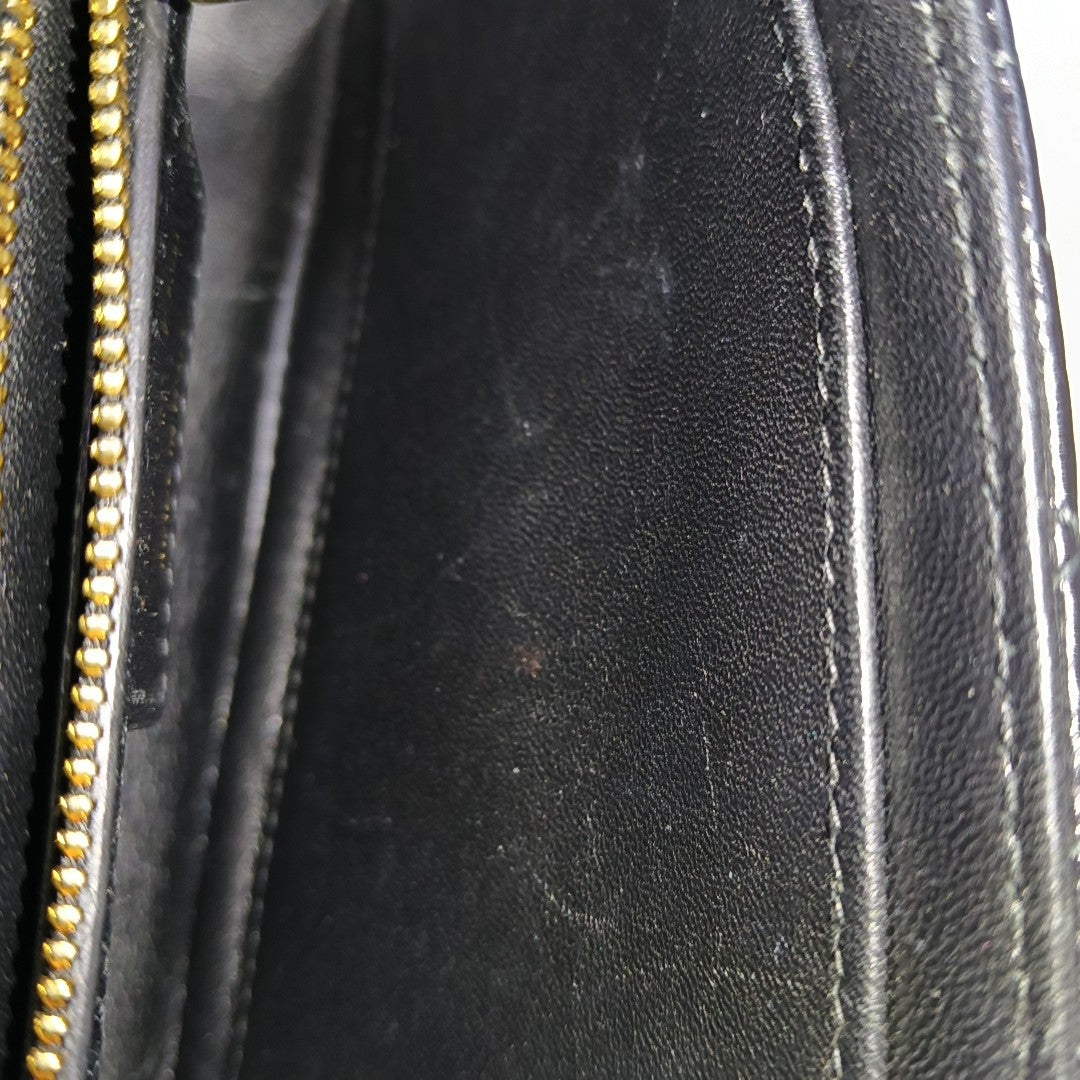 Dior Caro Small Cannage Calfskin Black