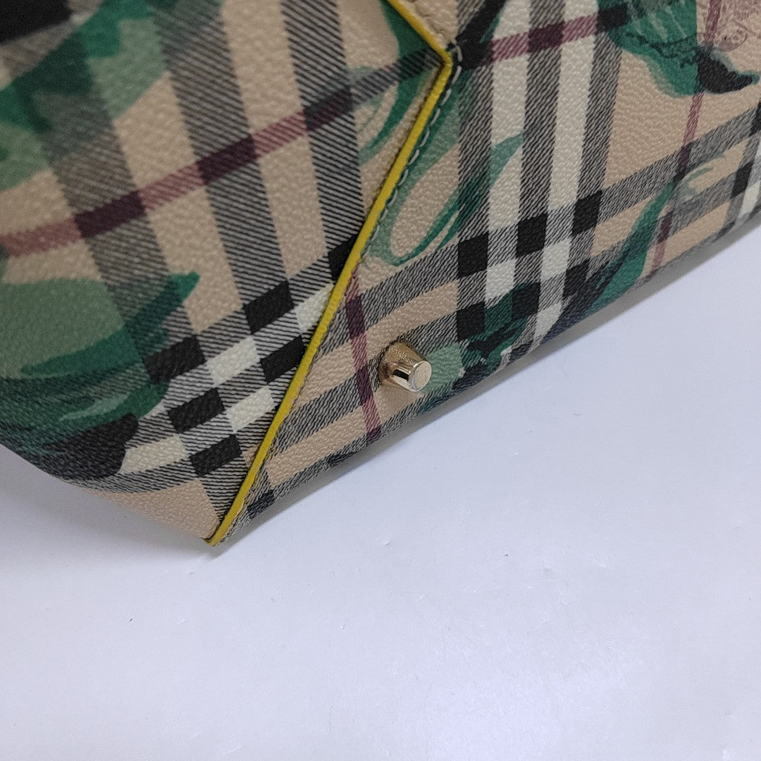 Henley Small Coated Canvas Multicolor