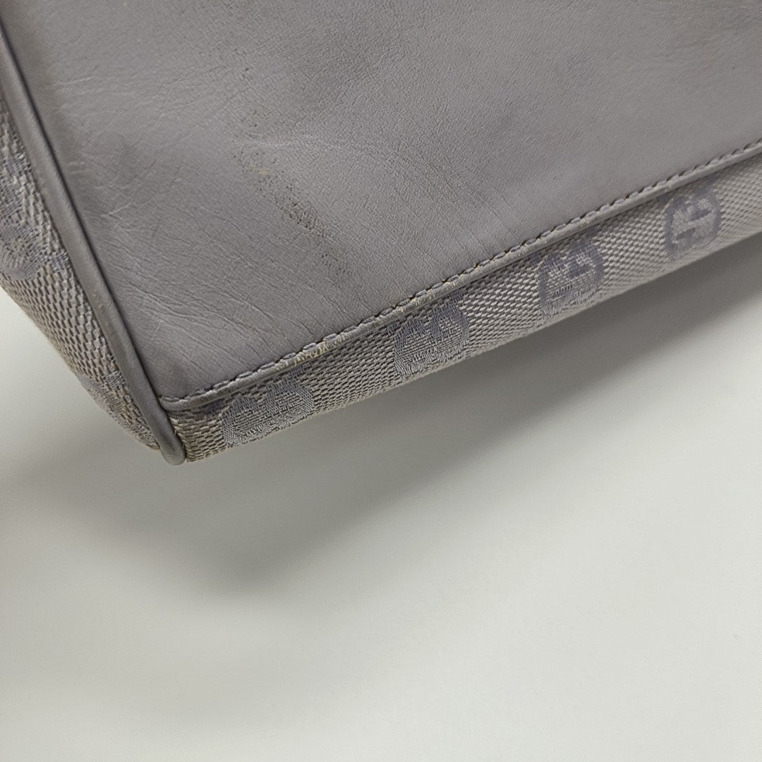 Monogram Canvas Top Handle Bag Purple