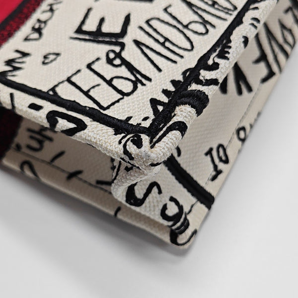 Book Tote Canvas White