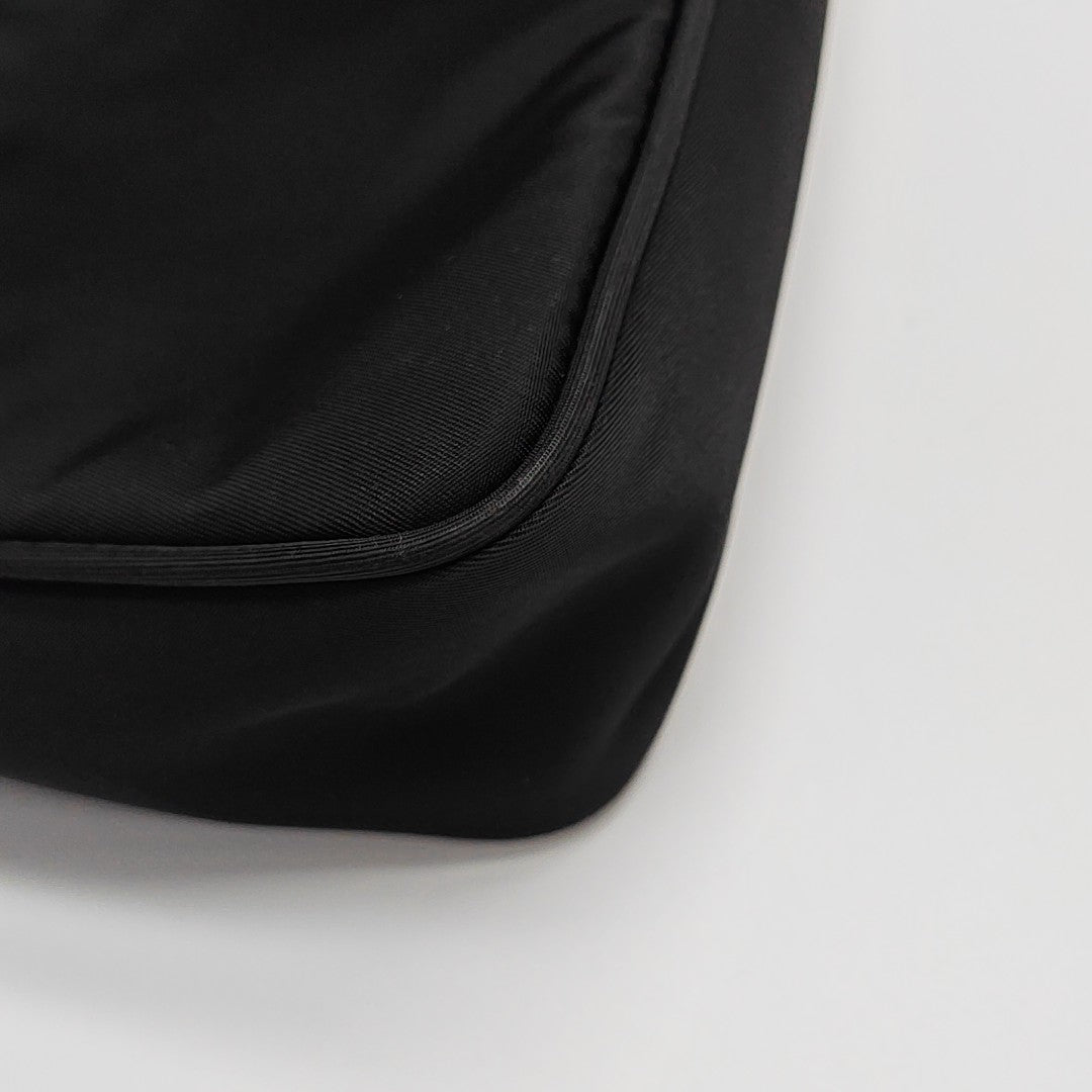 Minibolso de nailon Re-Edition2000 negro