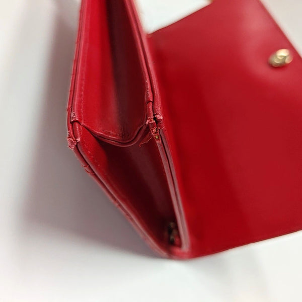 Lady Dior Cannage Calfskin Red
