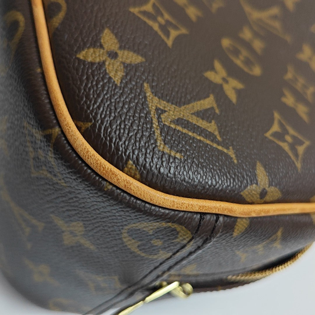DEAUVILLE Monogram Coated Canvas Brown